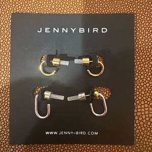 Jenny Bird Icon Mini Gold Earrings